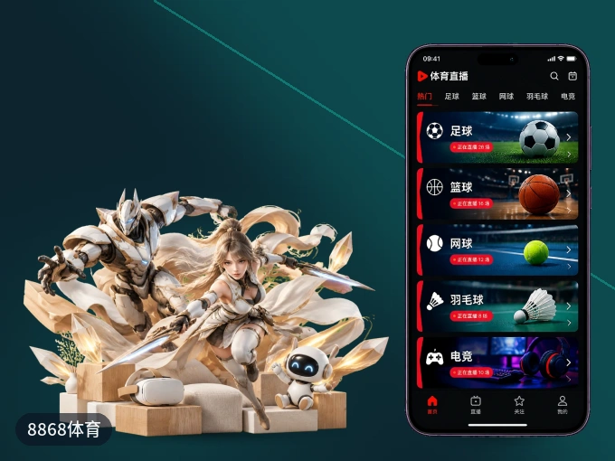 8868体育 APP，随时掌握比赛进程